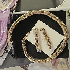 Eddie Borgo Gold Chain Link Necklace *necklace only*